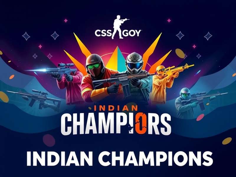 Indian Players Playing CSGO Indian Champions